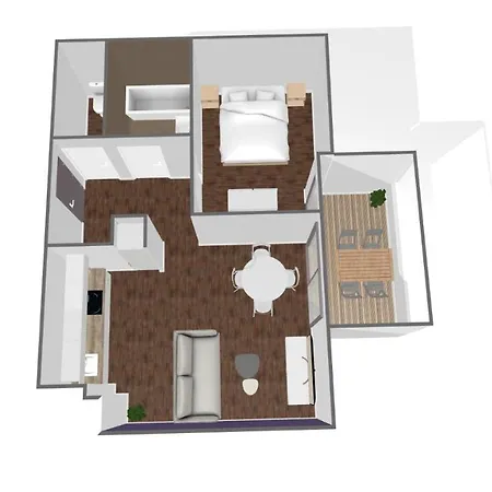 Home Ganusha Standing - 1 Chambre Parking Securise Terrasse Grenoble Extérieur photo