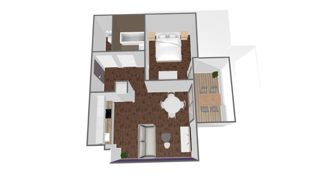 Appartement Ganusha Standing - 1 Parking Securise Terrasse